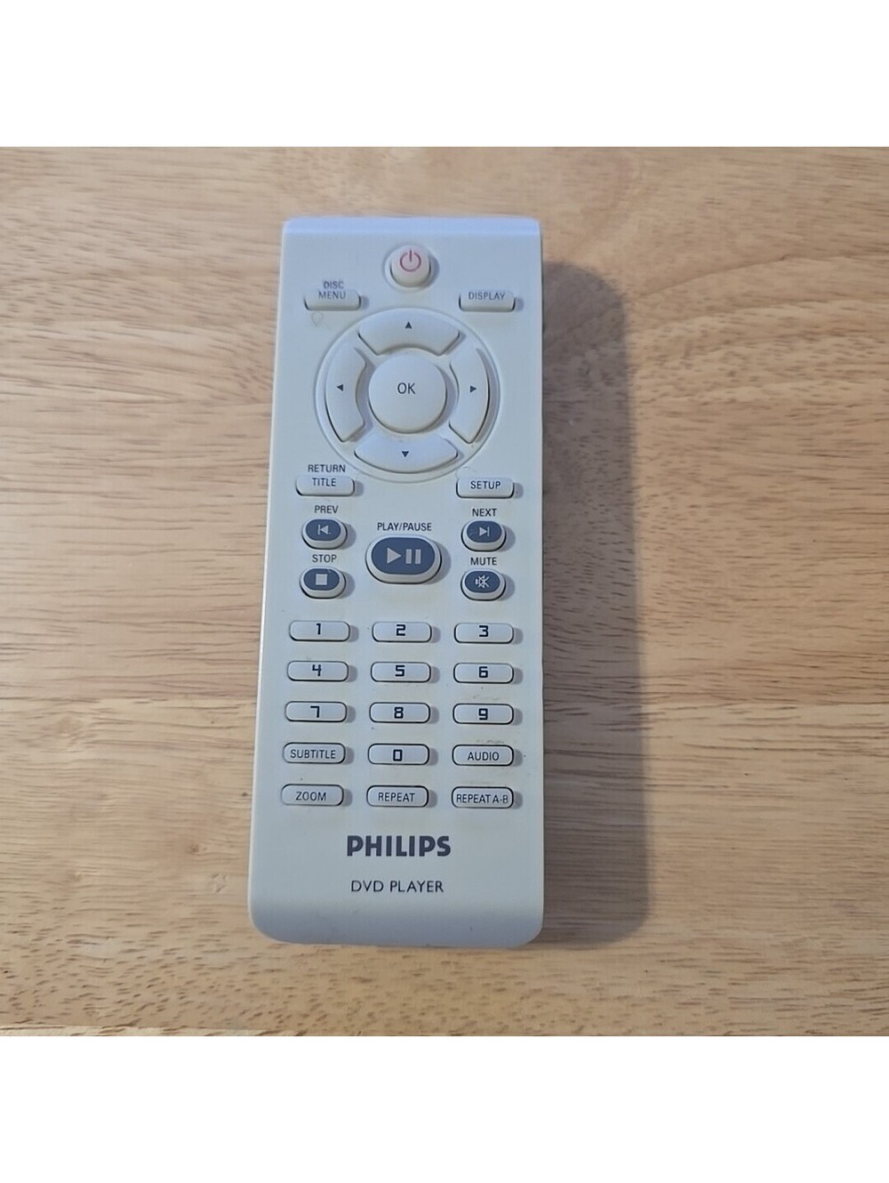 Genuine Original PHILIPS RC-2020 DVD Player Remote Tested
